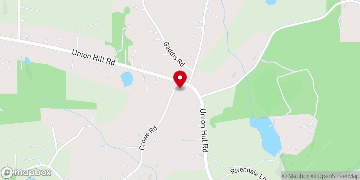 Map showing location of GracePoint Church At Union Hill