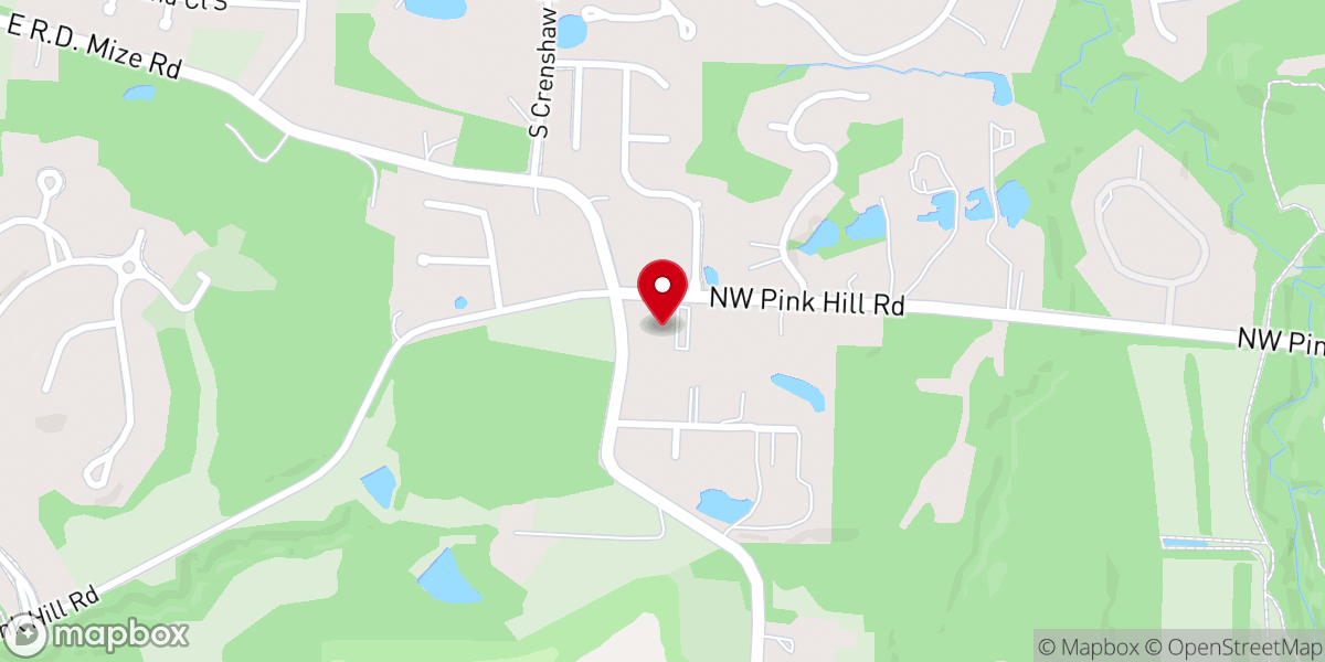 Map showing location of Living Stones Community Church