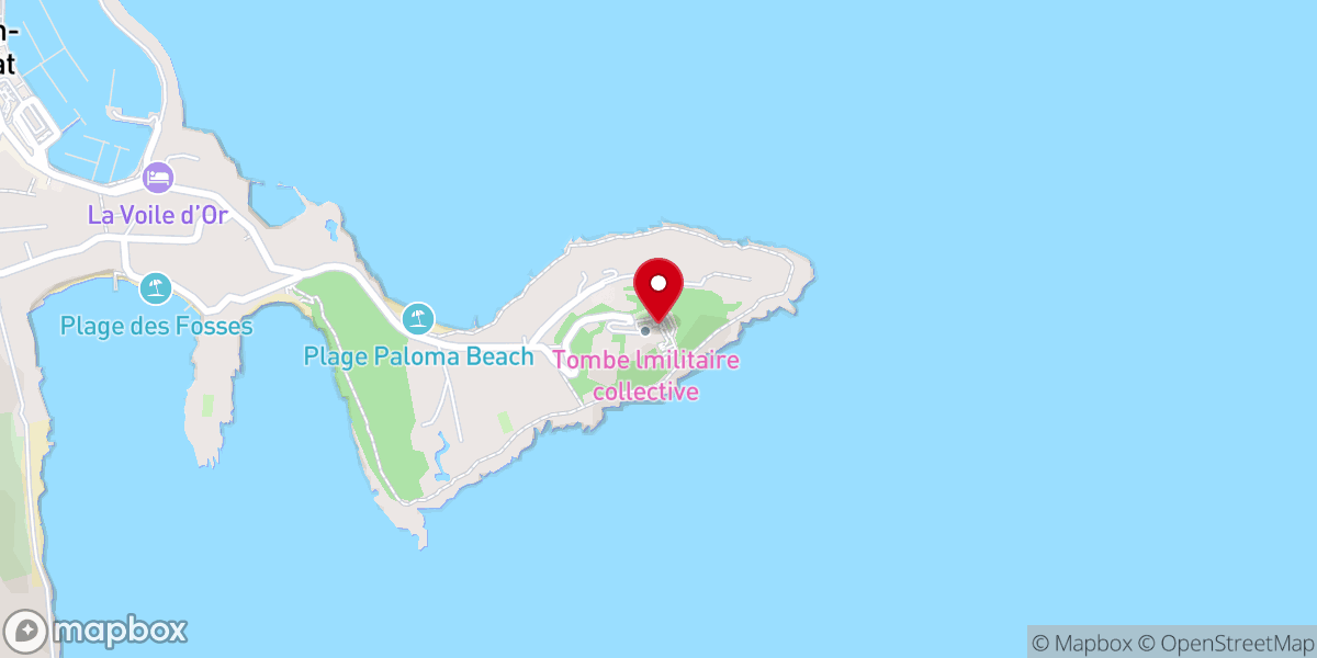 Map showing location of Chapelle Saint-Hospice de Saint-Jean-Cap-Ferrat