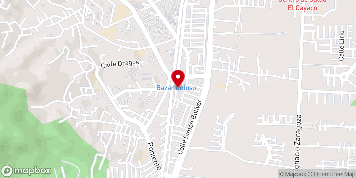 Map showing location of Iglesia Cristiana Interdenominacional Roca De La Esperanza