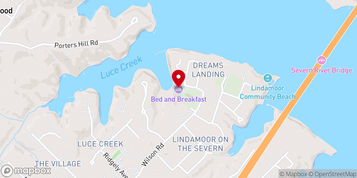 Map showing location of Bible Study