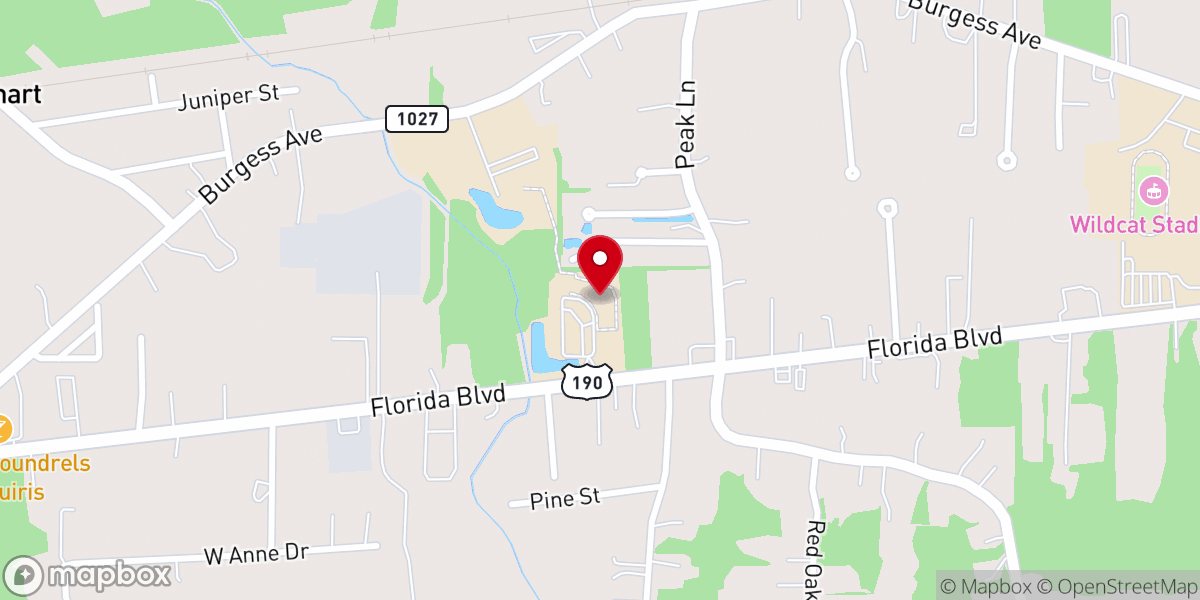 Map showing location of Southeastern Livingston Parish