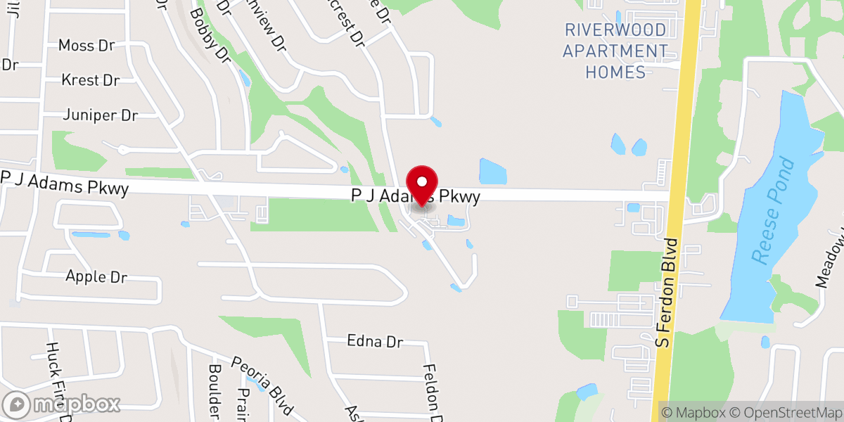 Map showing location of Crosspoint, South Crestview