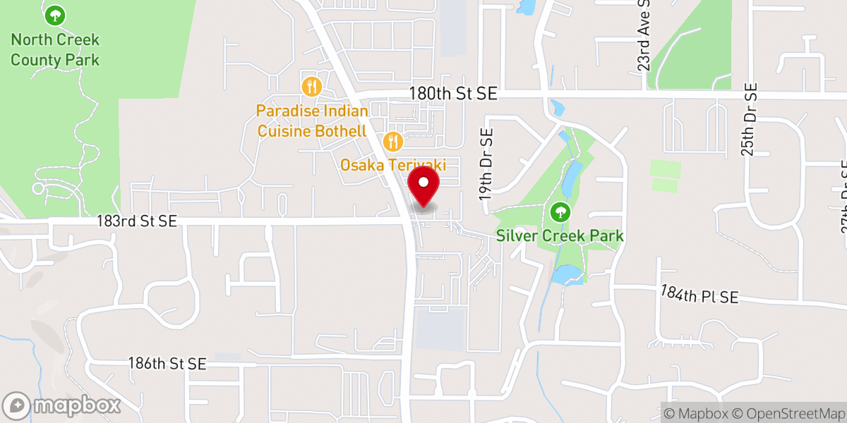 Map showing location of Northview Community Church