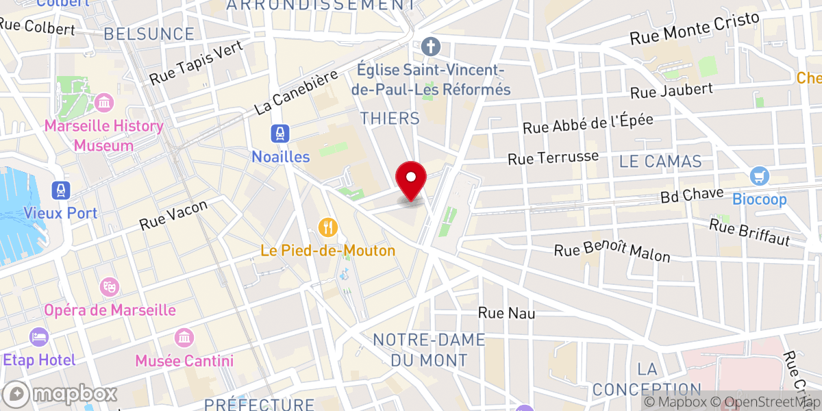 Map showing location of Paroisse Arménienne Catholique Saint-Grégoire l’Illuminateur