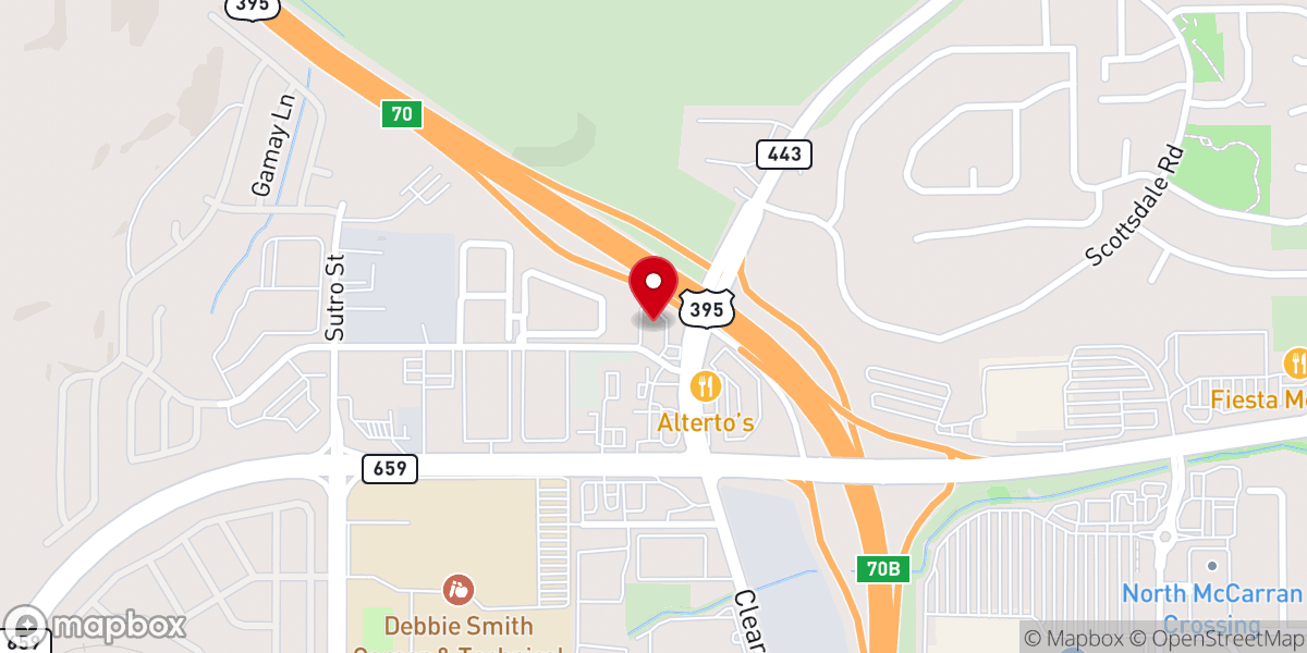 Map showing location of The Potter's House Christian Fellowship Church
