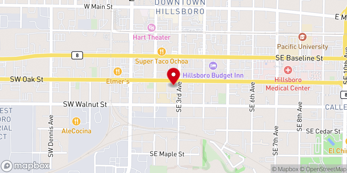 Map showing location of St. Matthew Catholic Church