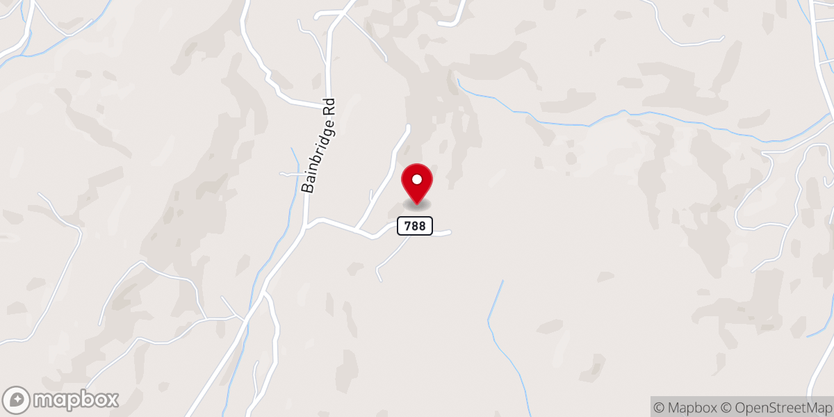 Map showing location of Atkins Memorial United Methodist Church