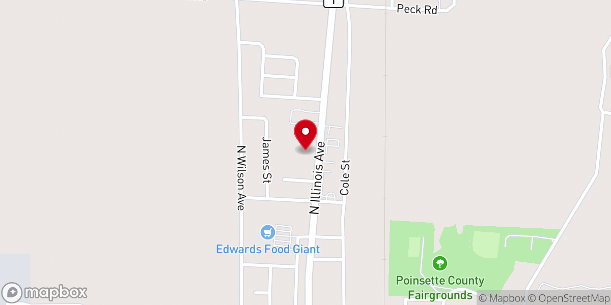 Map showing location of Restoration House Ministries