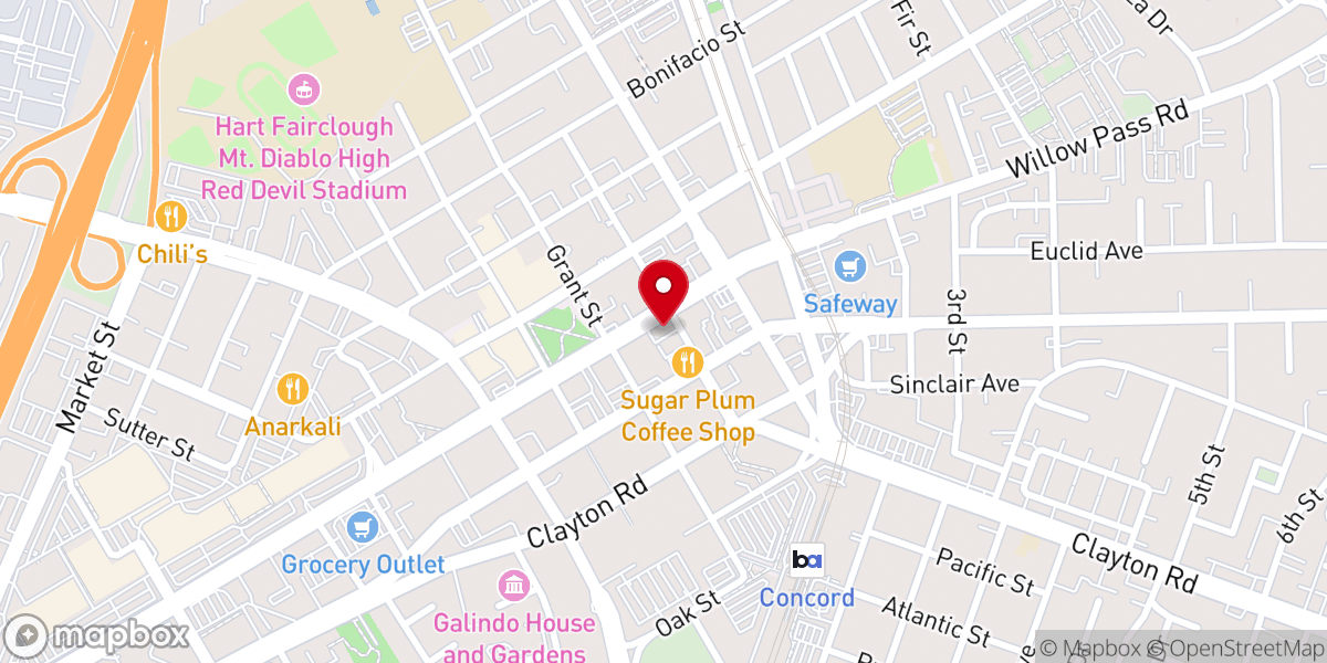 Map showing location of St. Xenia of St. Petersburg Orthodox Mission