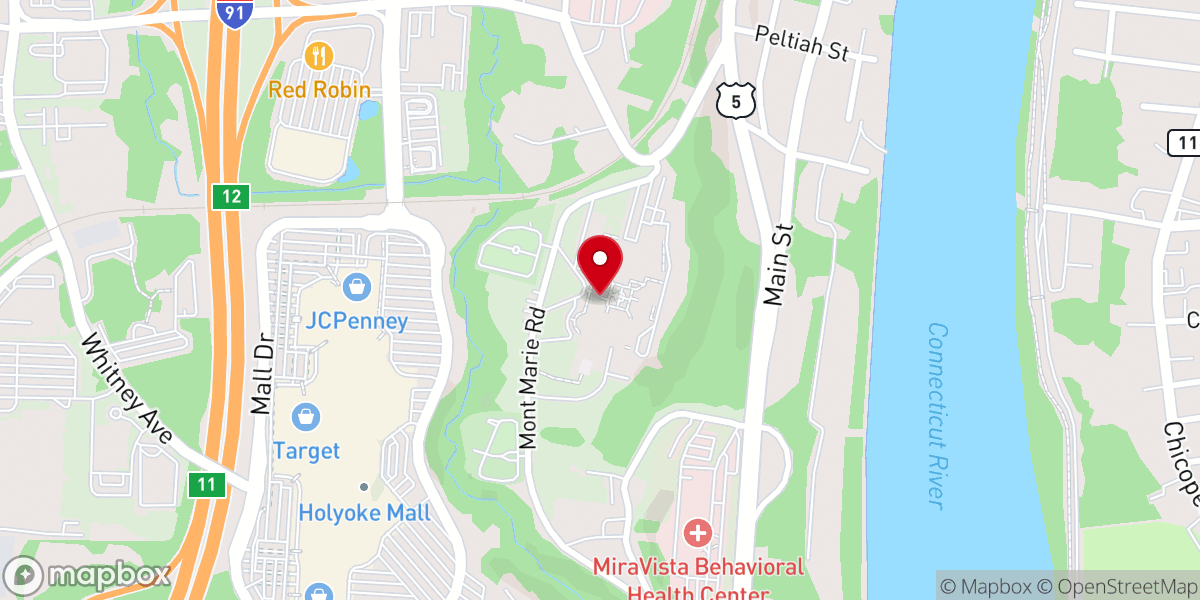 Map showing location of Perreault Perreault