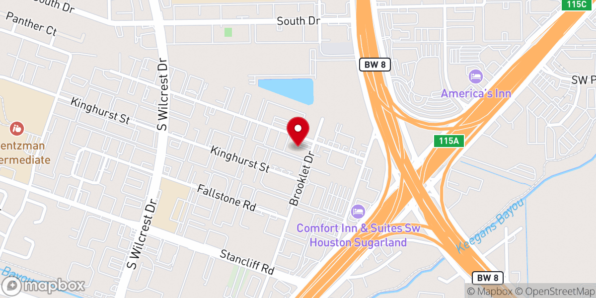Map showing location of City On The Hill Evangelical Ministries