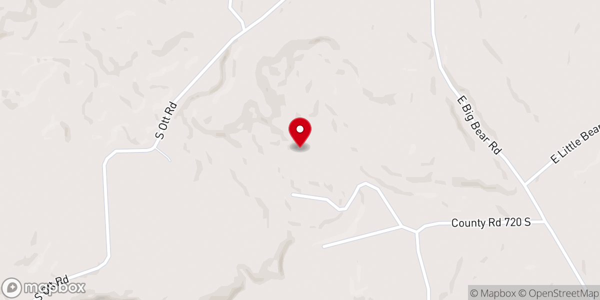 Map showing location of Bear Creek Camp