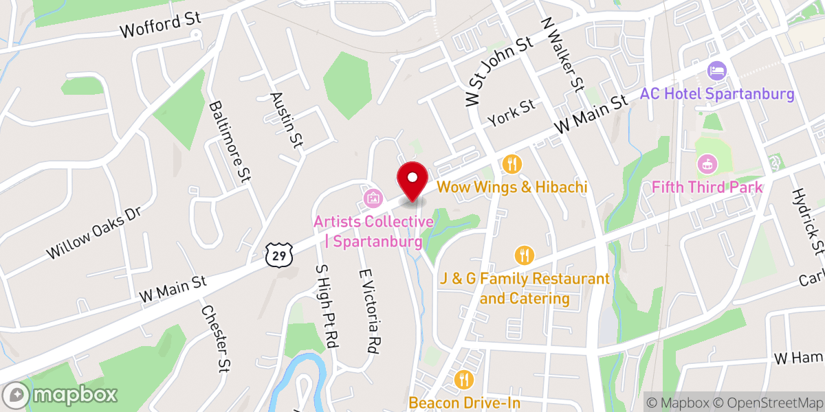 Map showing location of Covenant Apostolics Of The Upstate