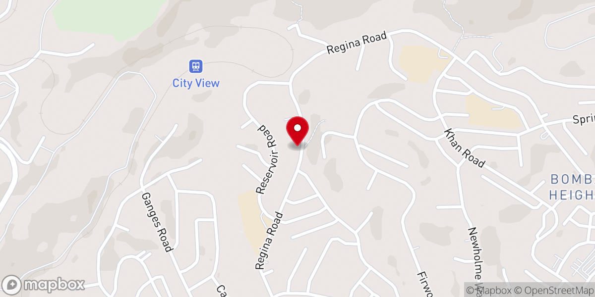 Map showing location of Pentecostal Miracle Mission