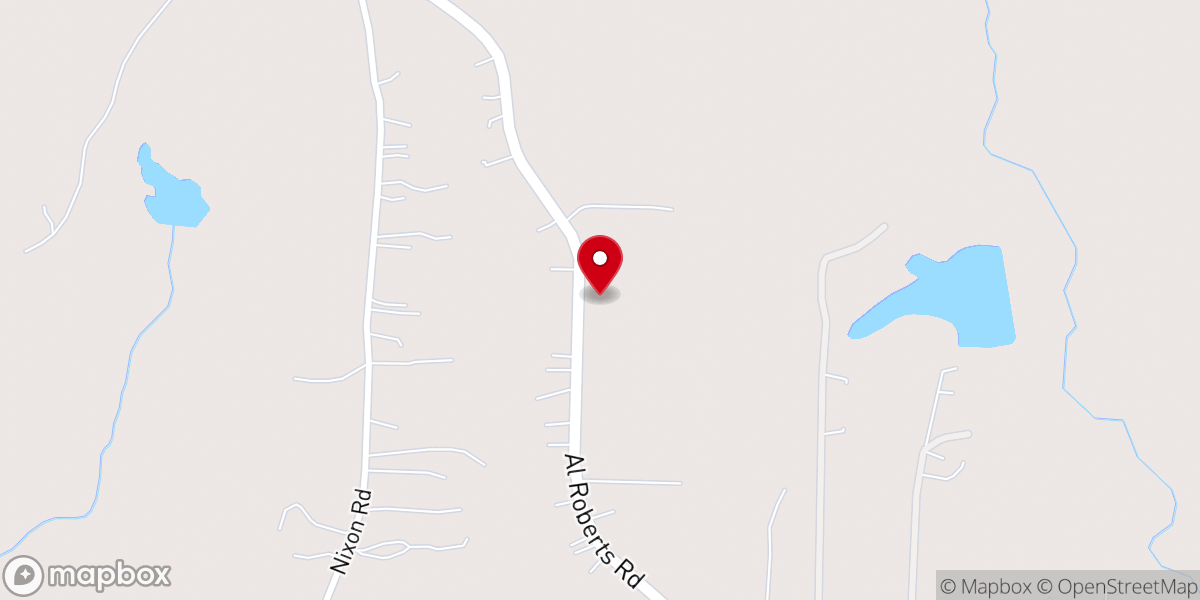 Map showing location of New Hope AME Church