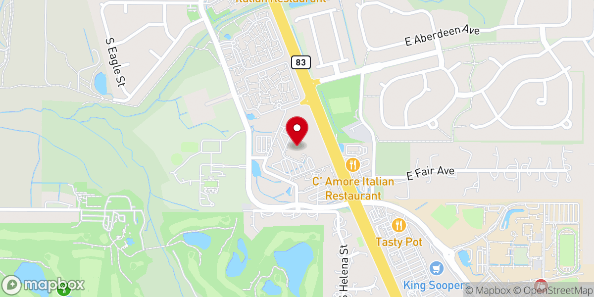 Map showing location of Fellowship Community Church
