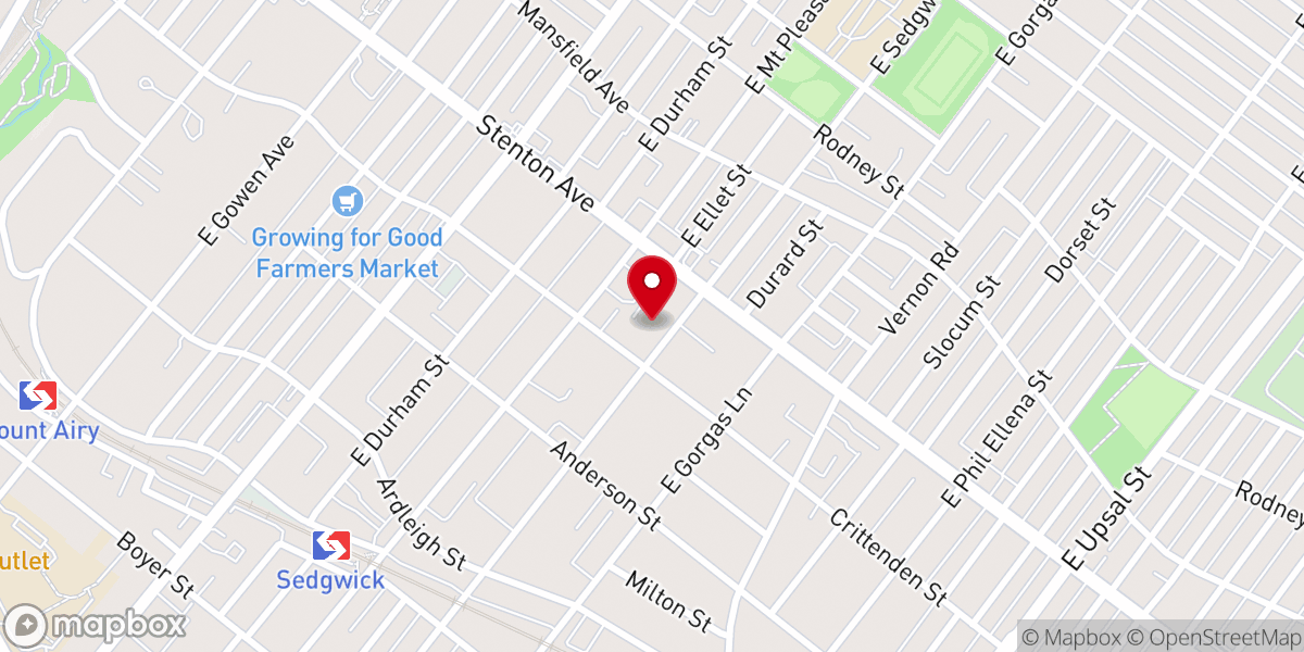 Map showing location of Fellowship of Love Church of God