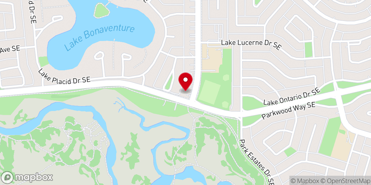 Map showing location of Bonavista Baptist Church