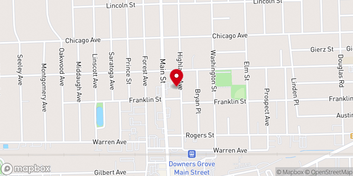 Map showing location of Saint Joseph's Church Food Pantry
