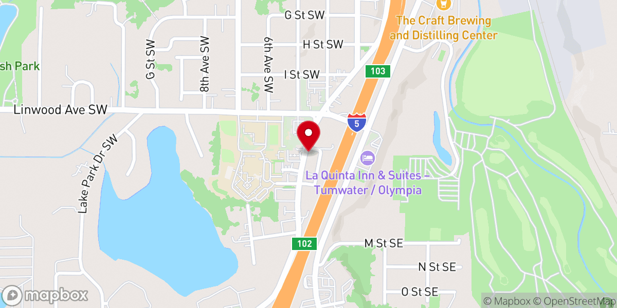 Map showing location of Neighborhood Christian Center
