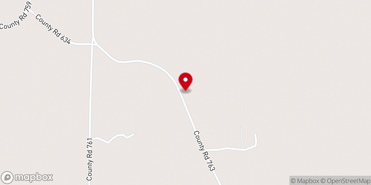 Map showing location of Macedonia Church