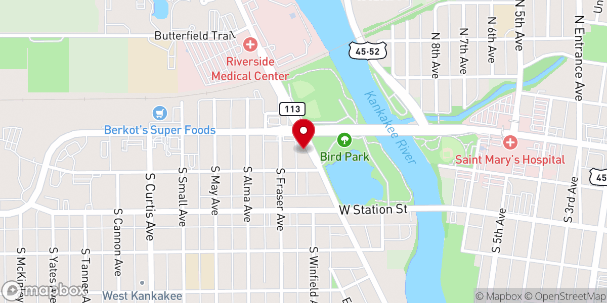 Map showing location of Life Compass Church
