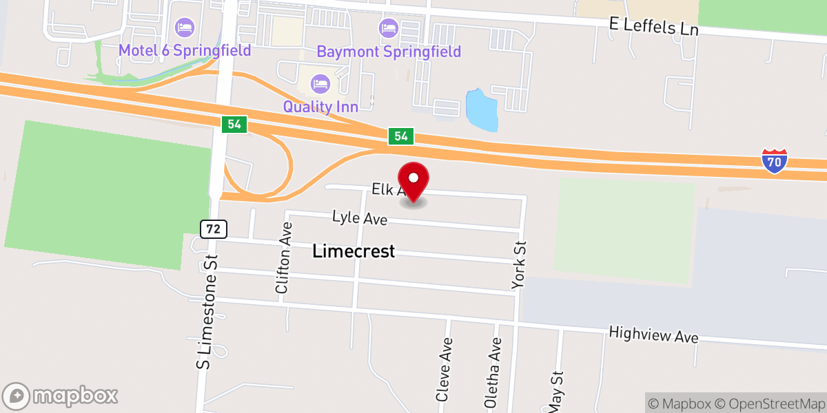 Map showing location of United Holiness Church