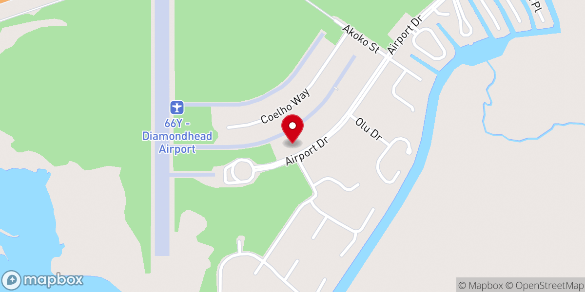 Map showing location of In The Workshop Church