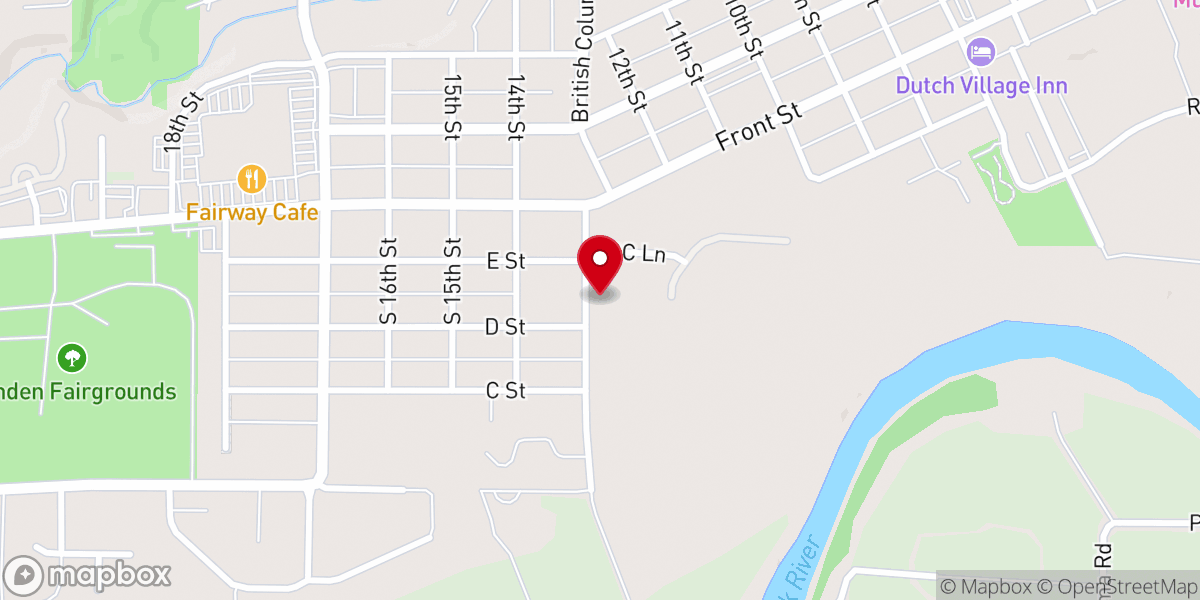 Map showing location of Heavens Manna Church