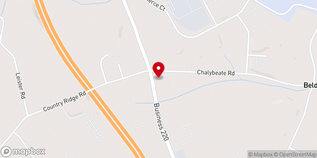 Map showing location of Time Ministries Church