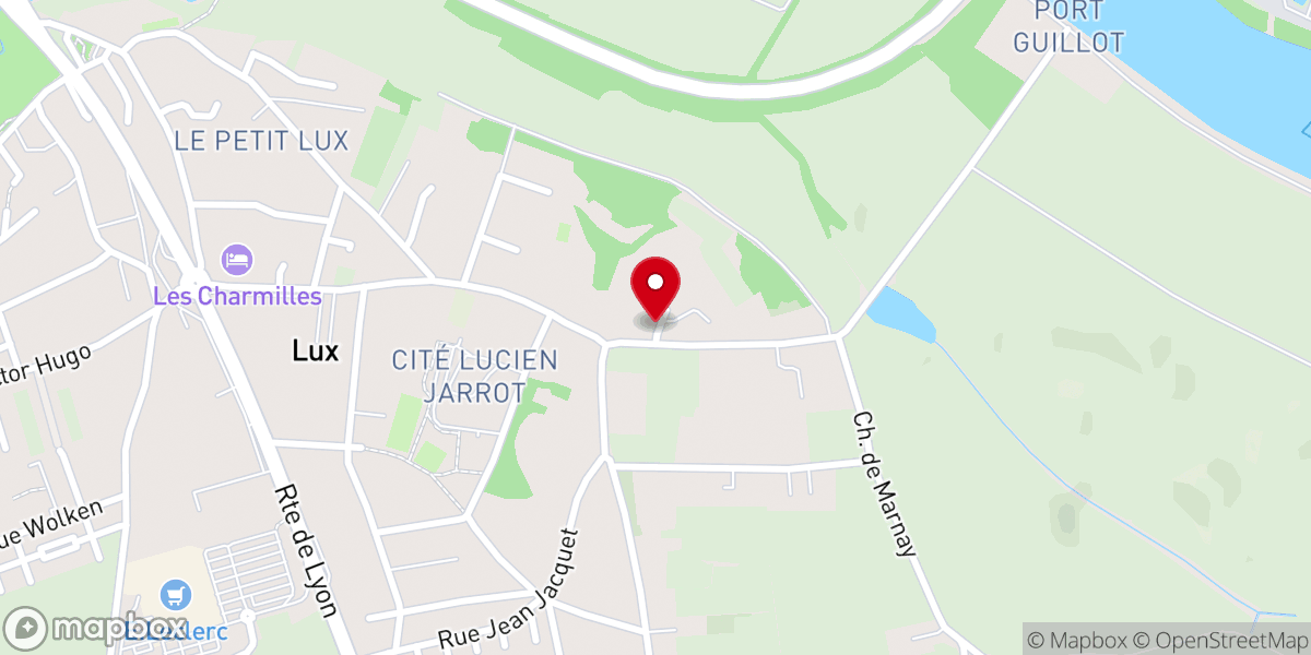Map showing location of Église Évangélique de Lux