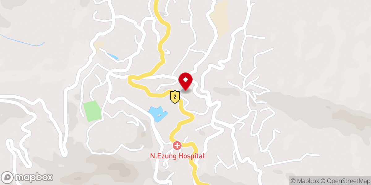 Map showing location of Govt. Guest House