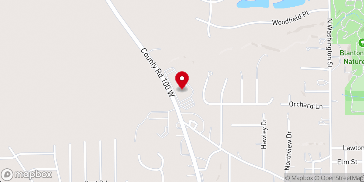 Map showing location of The Center at Northview