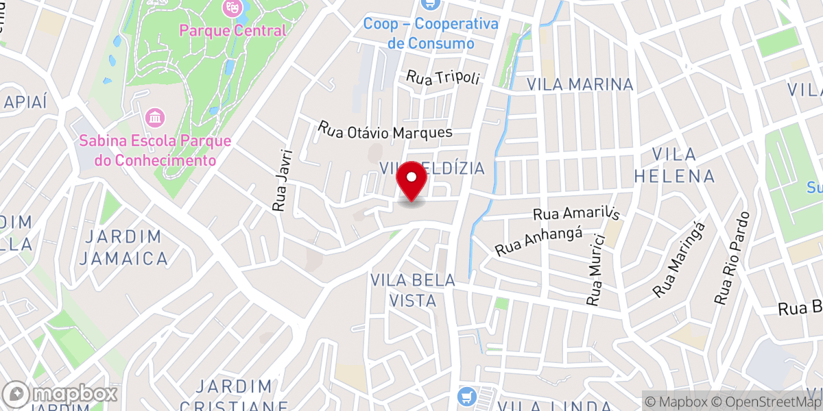 Map showing location of Igreja Pentecostal Jesus