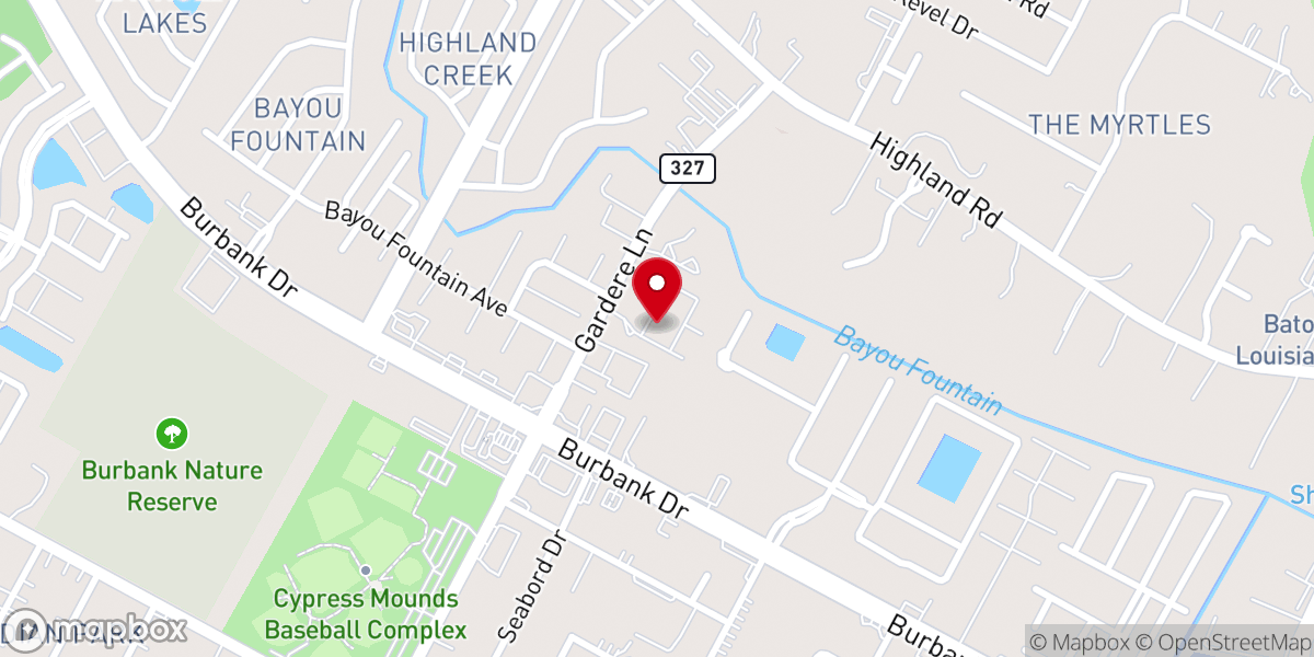 Map showing location of Greater Sixty Aid Baptist Church