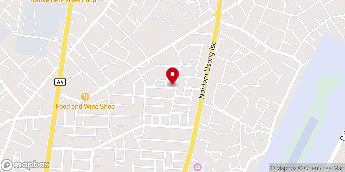 Map showing location of CITY OF IMPACT ASSEMBLY, CALABAR, CROSS RIVER STATE