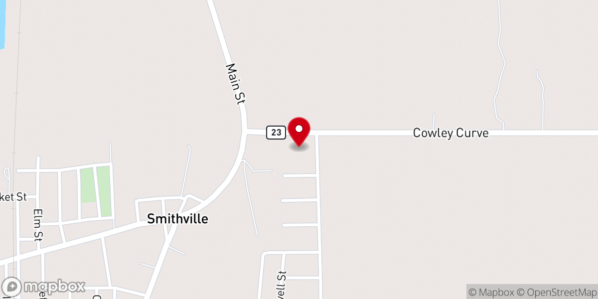 Map showing location of Faith Baptist Church Ministry