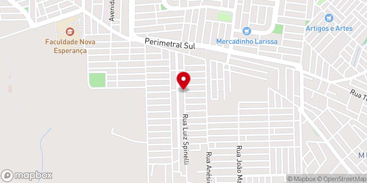 Map showing location of Igreja Assembléia Pentecostal de Deus do Brasil