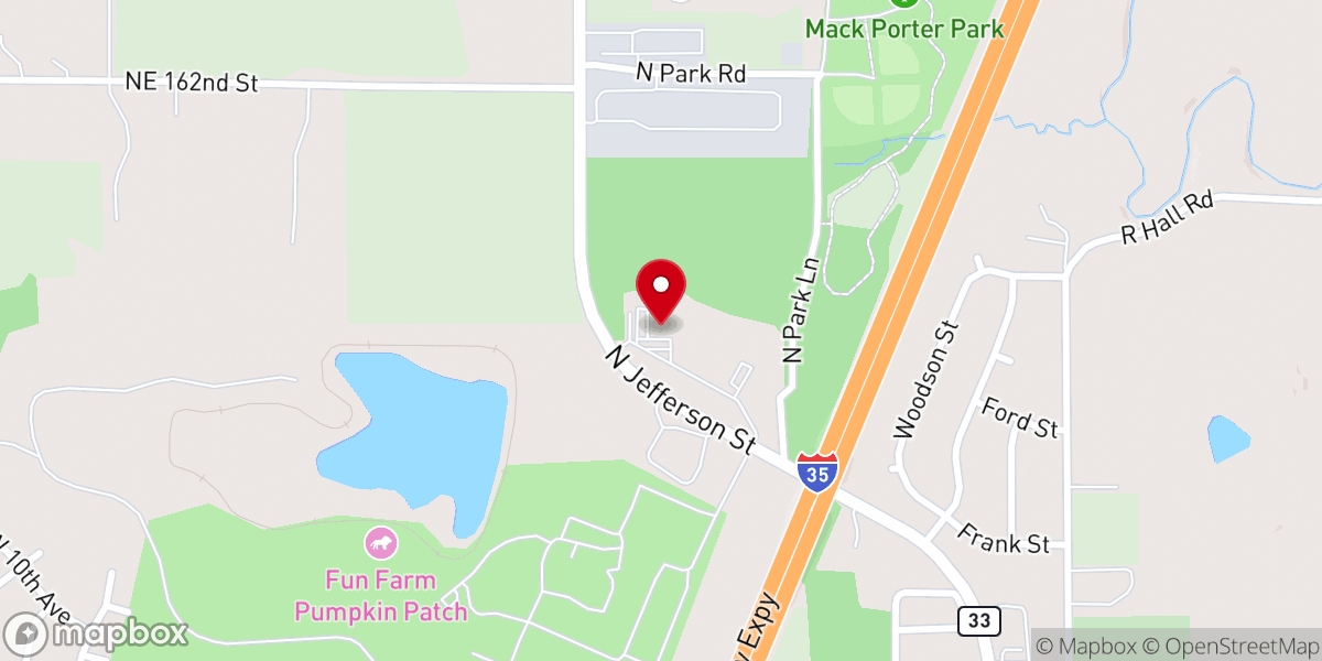 Map showing location of Annunciation Community Center