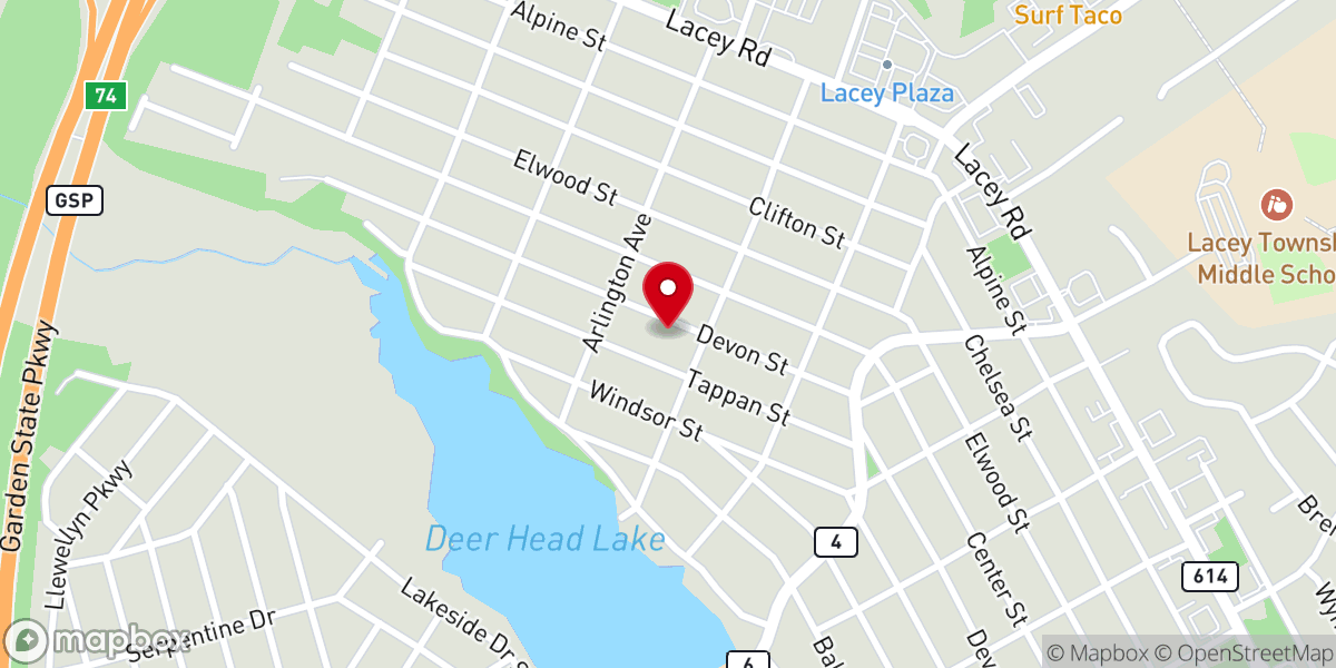 Map showing location of Bogath Weddings and Events