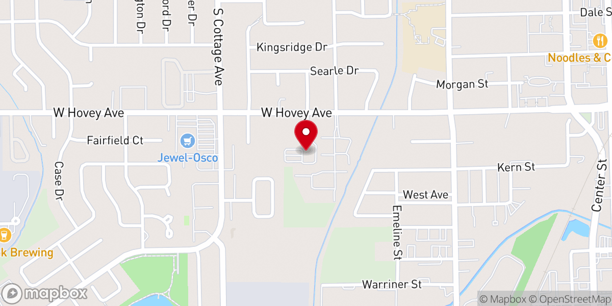 Map showing location of Grace Church