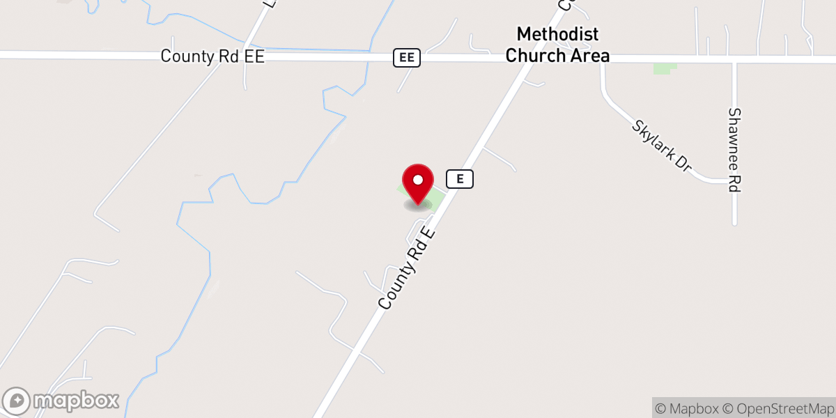 Map showing location of Immaculate Conception Church