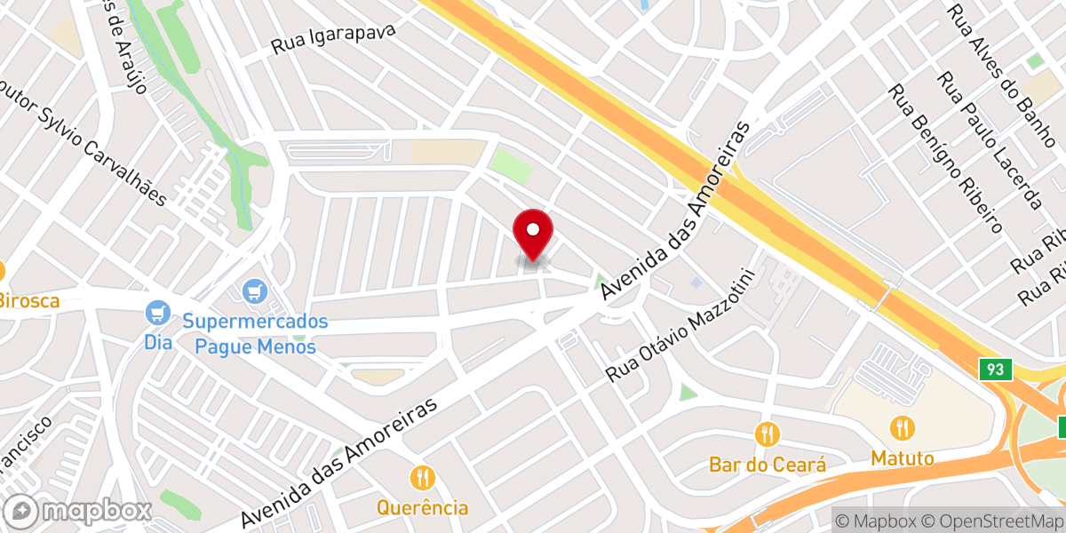 Map showing location of Igreja Católica Nossa Senhora da Pompéia