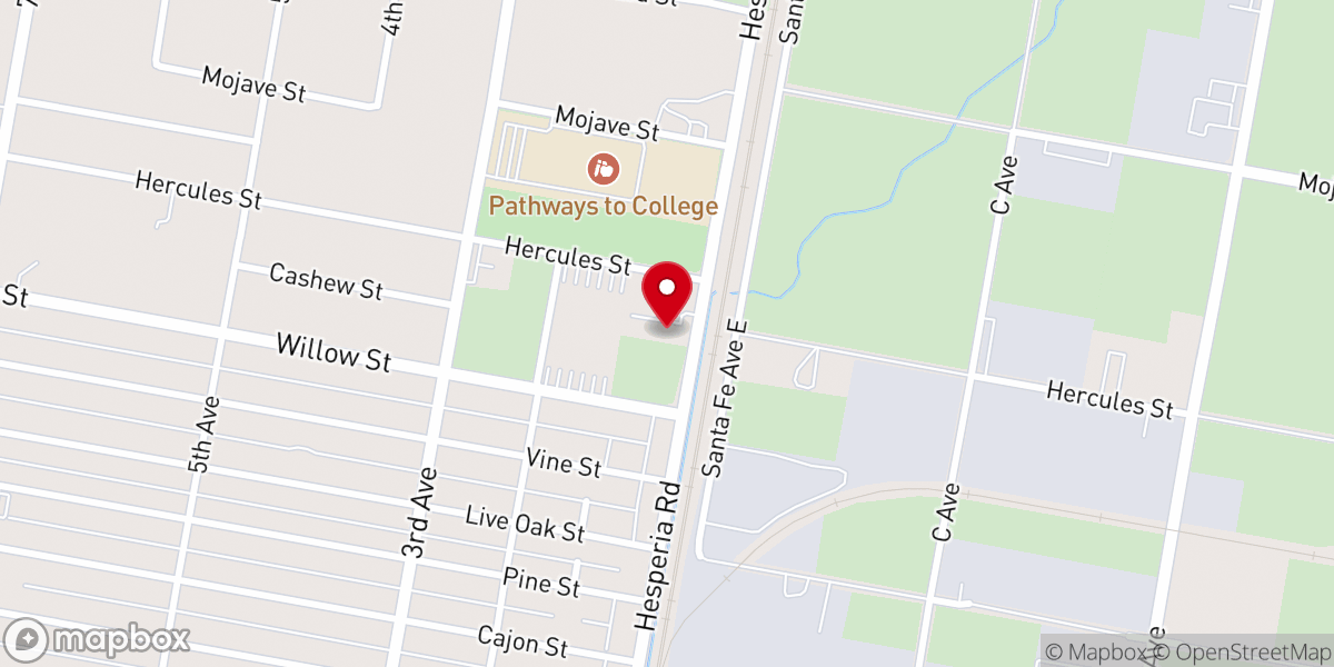 Map showing location of Spirit Filled Family Church _ HD Campus