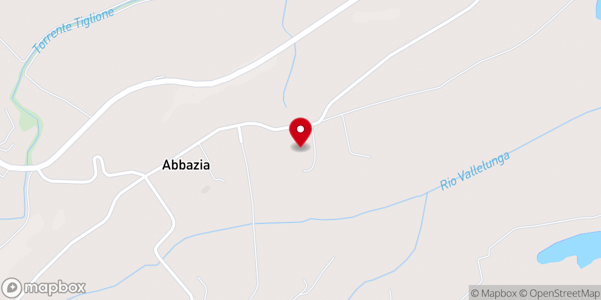 Map showing location of Abbazia
