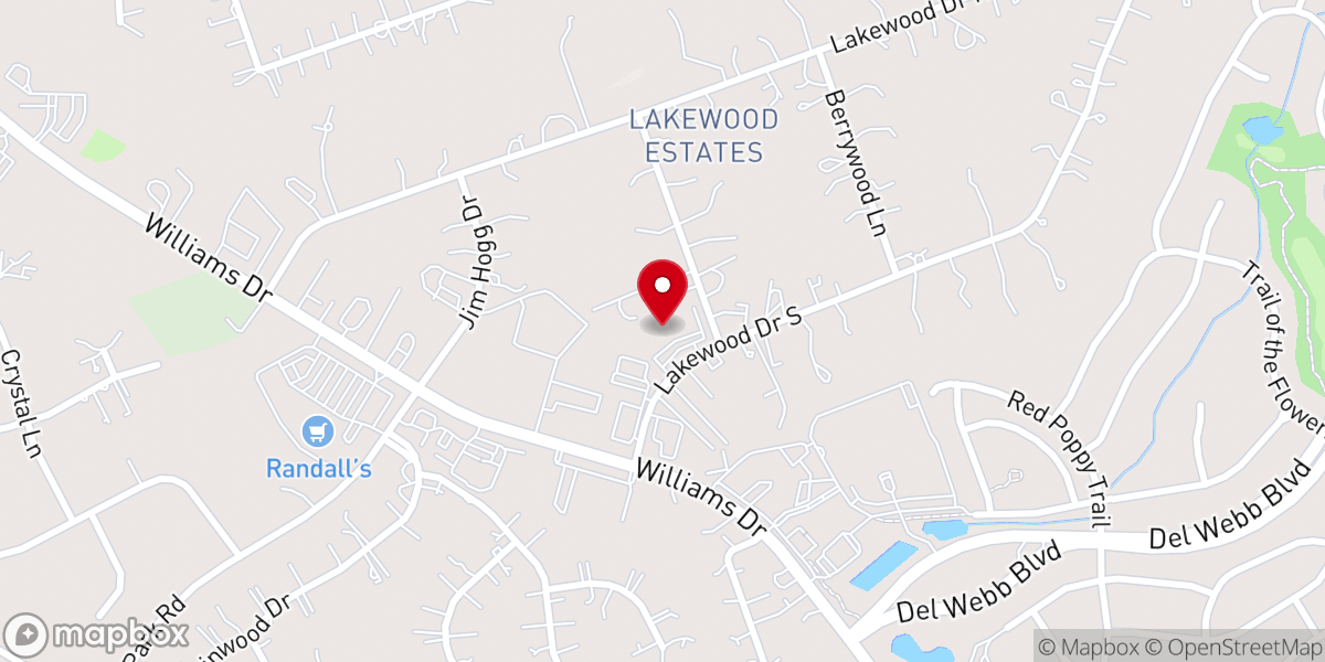 Map showing location of City Church Georgetown