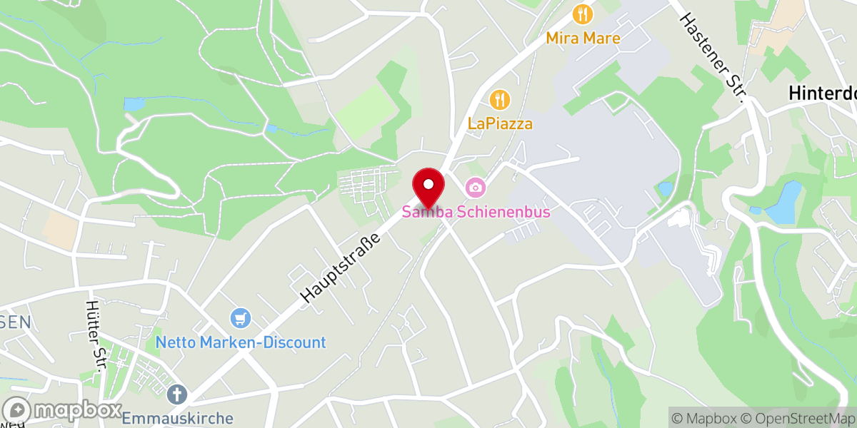 Map showing location of Heilige Ewalde