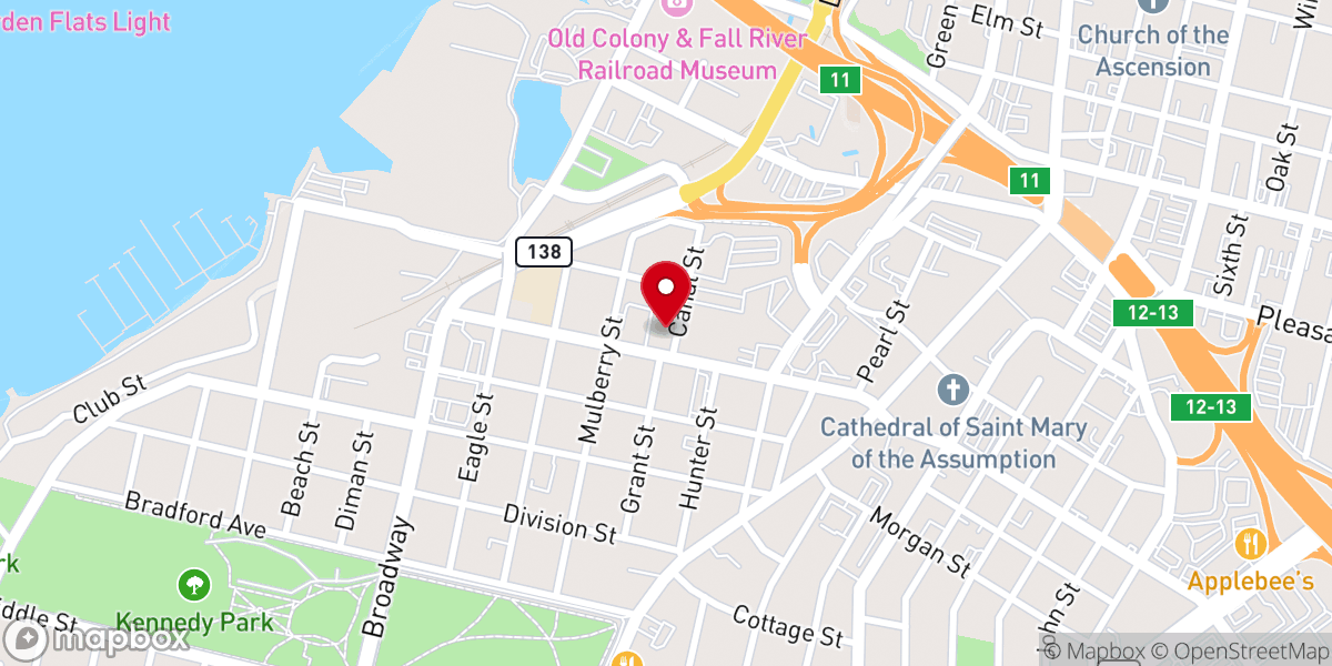 Map showing location of Santo Christo Parish