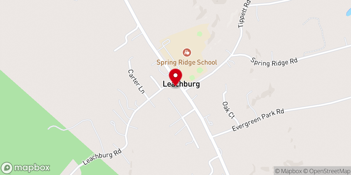 Map showing location of Restoration Free Gospel Church